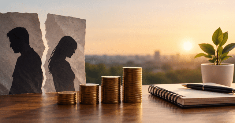 Finanças depois do divórcio: como reorganizar seu dinheiro sem entrar em desespero